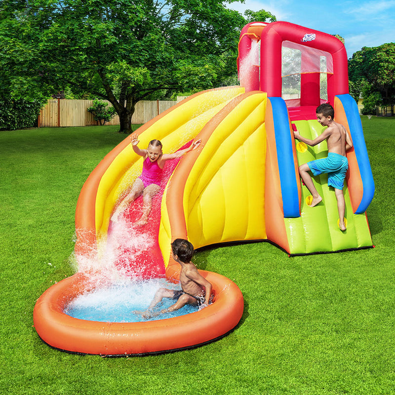 Inflatable Water Slide Park Jumping Castle Splash Toy Pool Playground