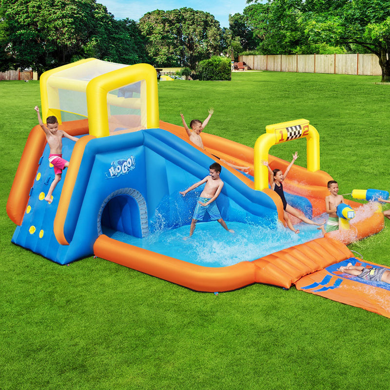 Water Slide Park Inflatable Jumping Castle Splash Toy Bounce House