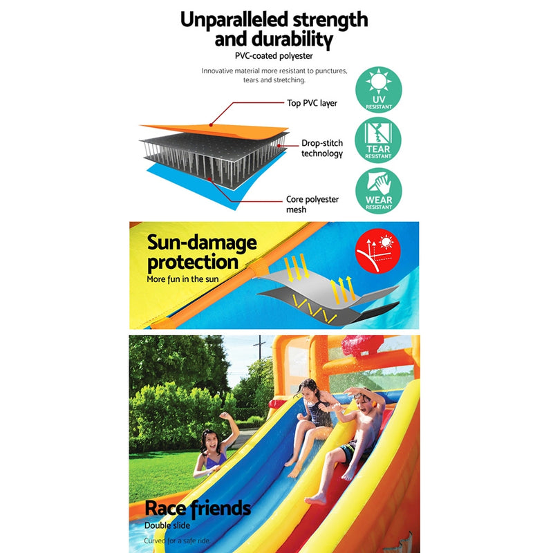 Inflatable Water Slide Jumping Castle Water Slides for Pool Playground