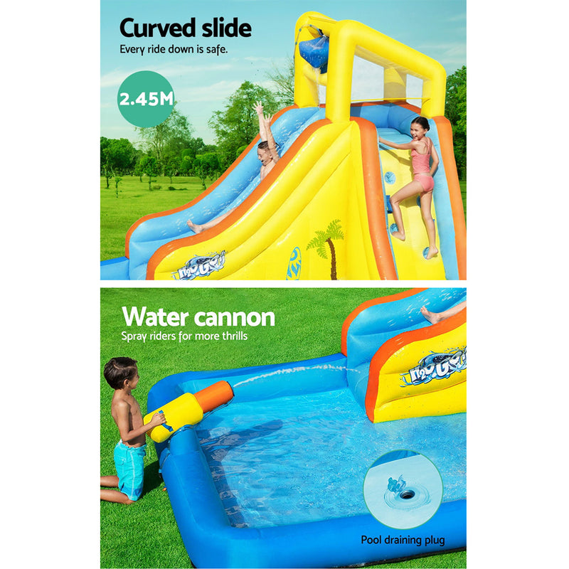 Inflatable Water Slide Mountain Water Park Jumping Castle Bouncer Toy