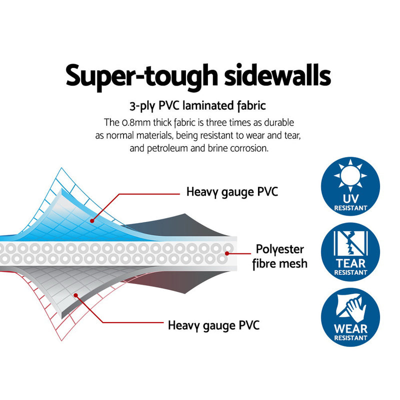 Swimming Pool Above Ground Power Steel™ Rectangular Frame Pools Filter