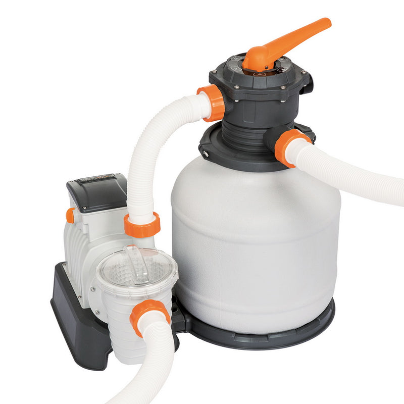 2000GPH Flowclear™ Sand Filter Swimming Above Ground Pool Cleaning Pump