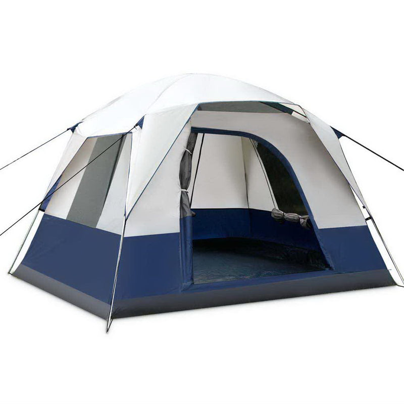 Weisshorn Family Camping Tent 4 Person Hiking Beach Tents Canvas Ripstop