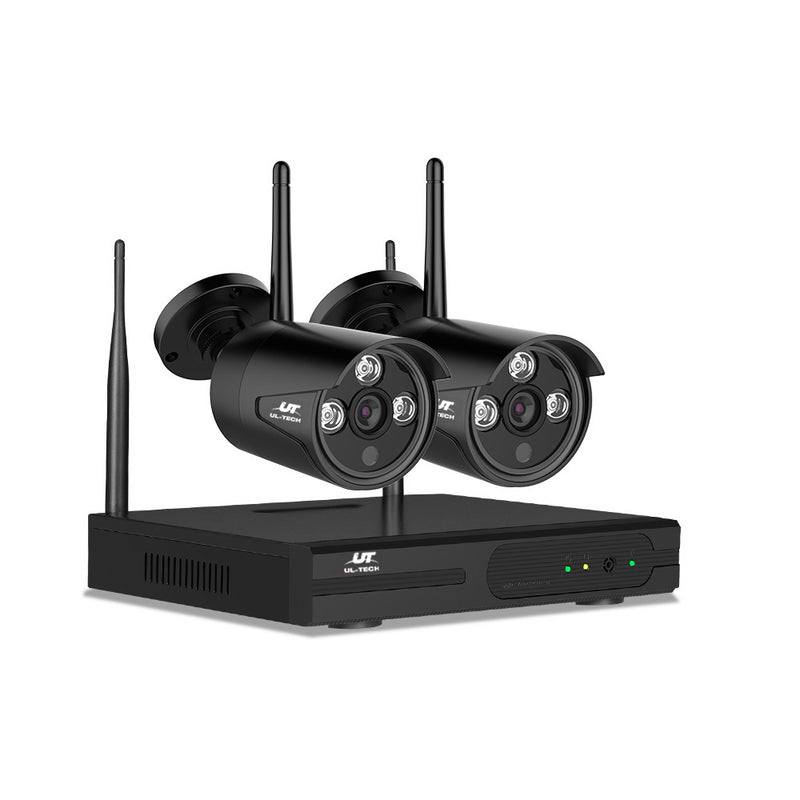 UL-TECH 1080P 4CH Wireless Security Camera NVR Video