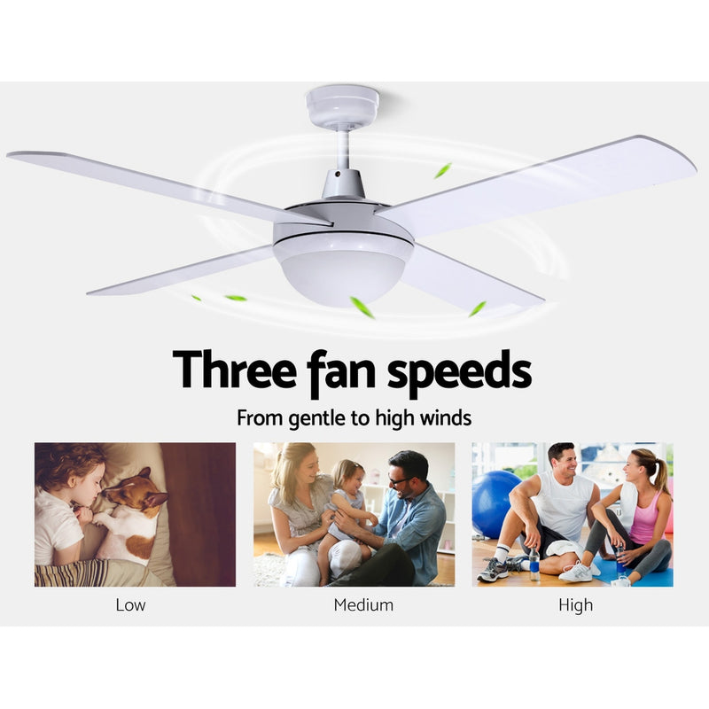 Devanti 52" Ceiling Fan - White