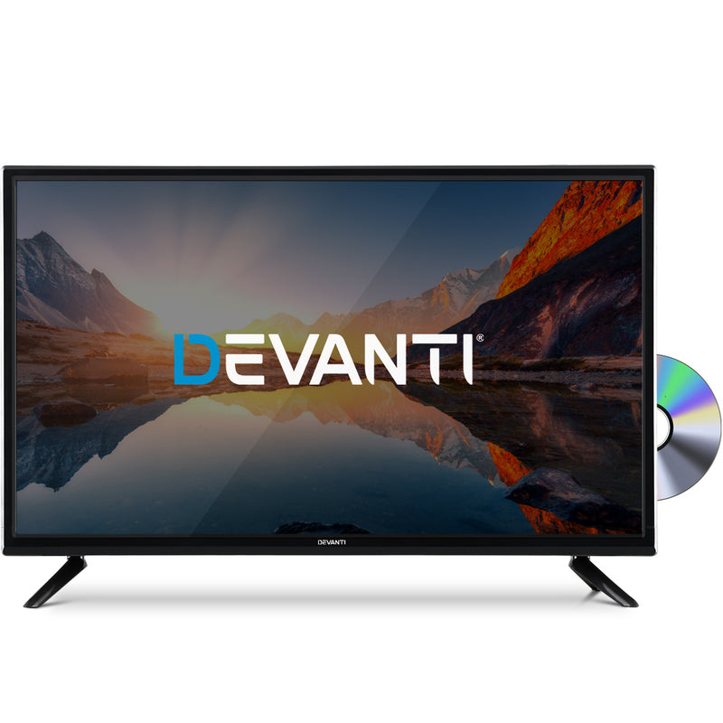 Devanti LED TV 32 Inch 32" Digital Built-In DVD Player LCD LG Panel USB HDMI