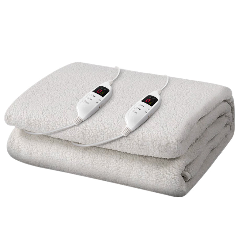 Giselle Bedding 9 Setting Fully Fitted Electric Blanket - King