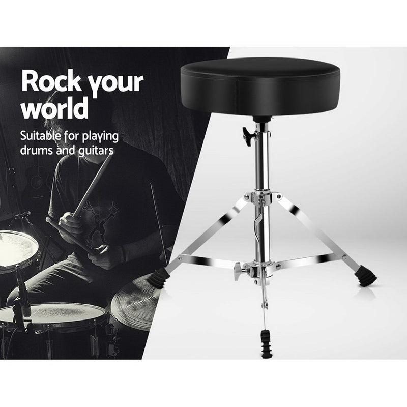 Adjustable Drum Stool Throne Stools Seat Chairs Chair Electric Guitar Piano Kits