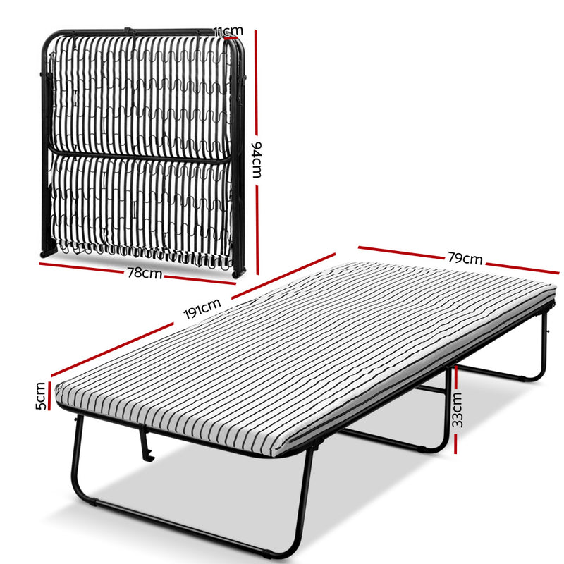 Compact Foldable Bed