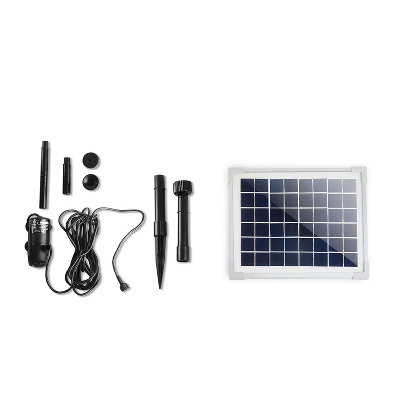 500L/H Submersible Fountain Pump with Solar Panel