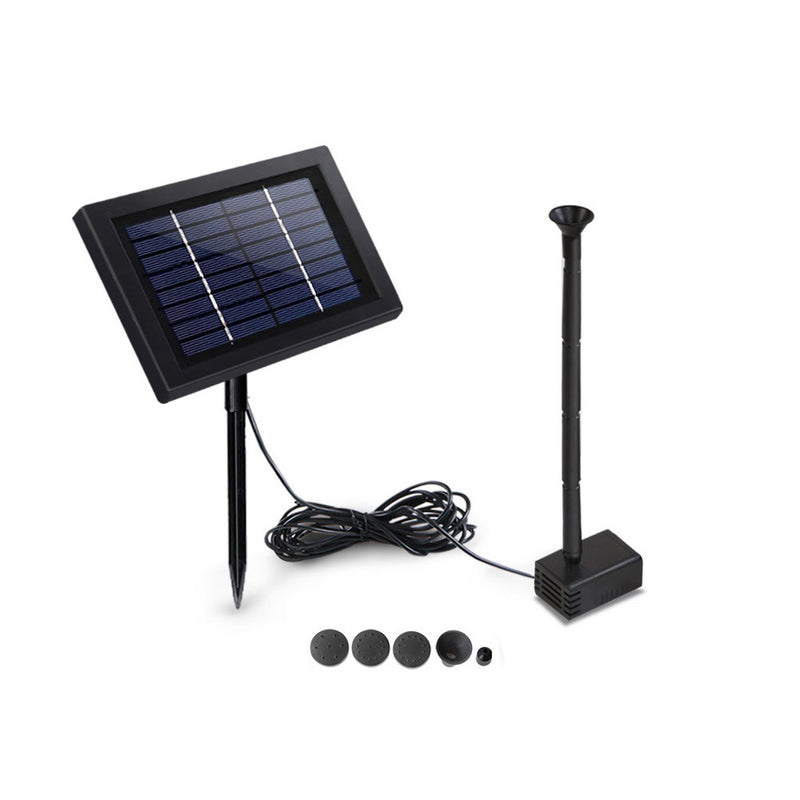 8W Solar Powered Water Pond Pump Outdoor Submersible Fountains