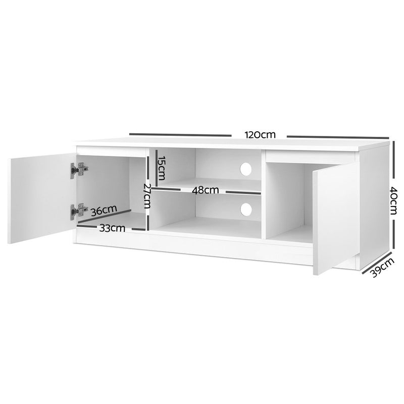 TV Entertainment Unit - White