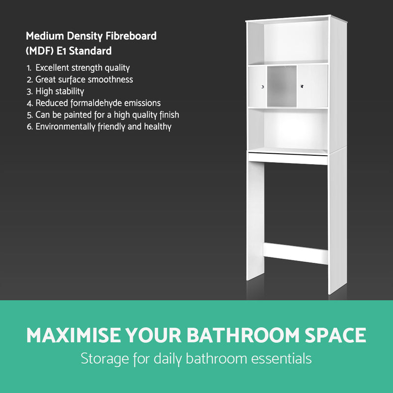 Bathroom Storage Cabinet - White