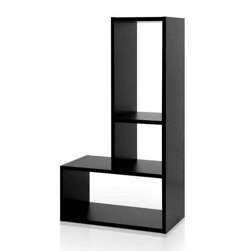 DIY L Shaped Display Shelf - Black