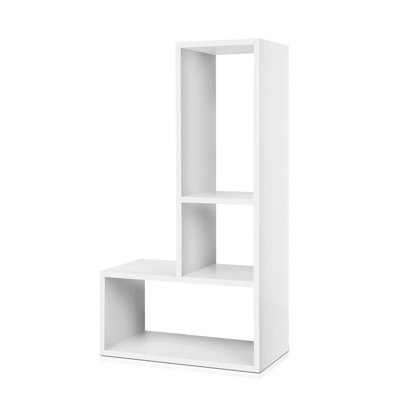 DIY L Shaped Display Shelf - White