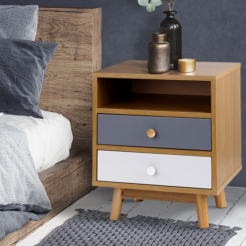 Wooden Bedside Table