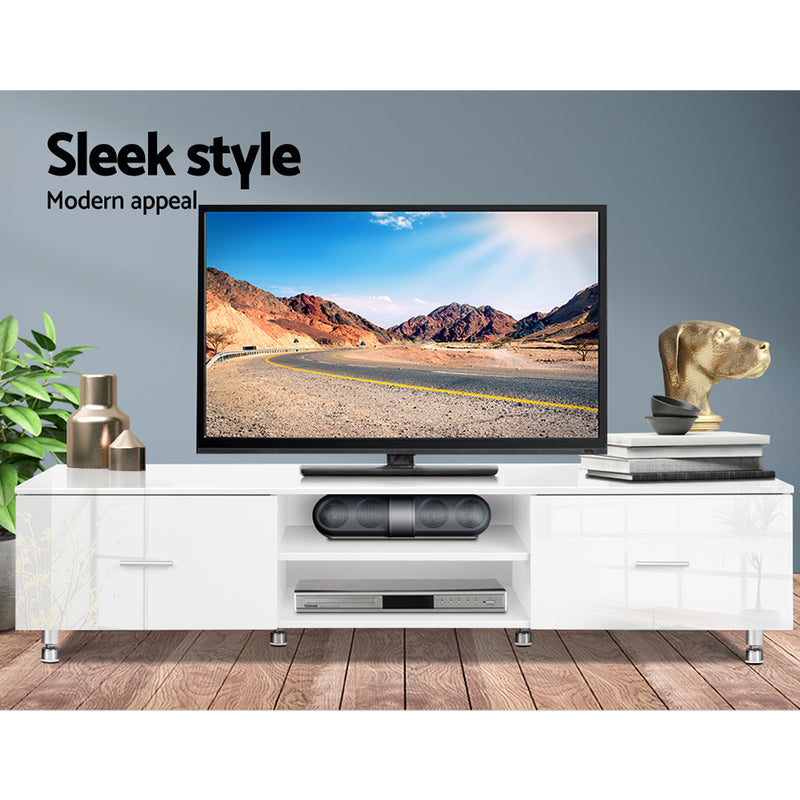 Adjustable High Gloss TV Unit