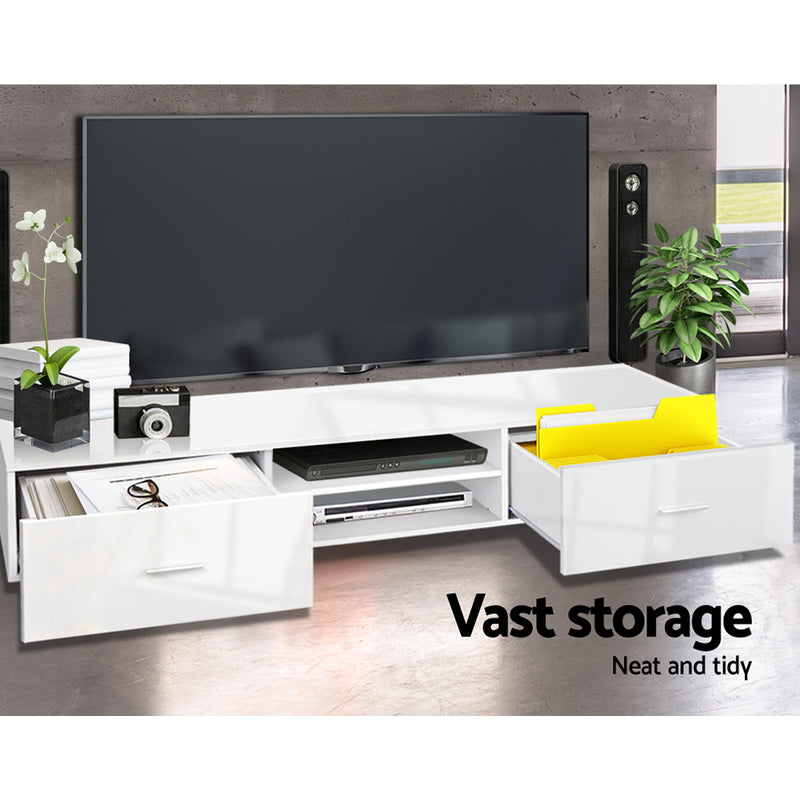 Adjustable High Gloss TV Unit