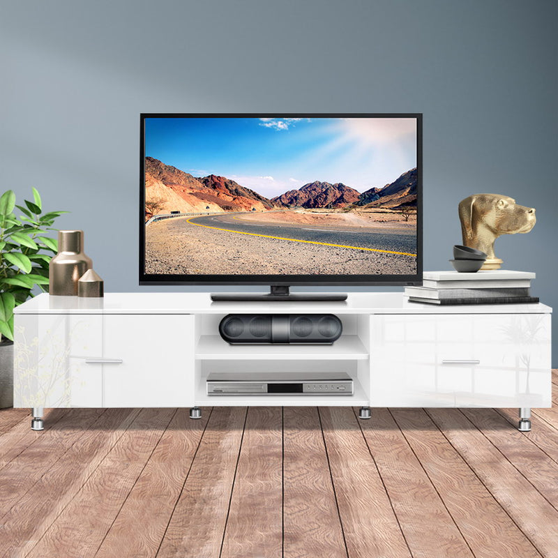 Adjustable High Gloss TV Unit