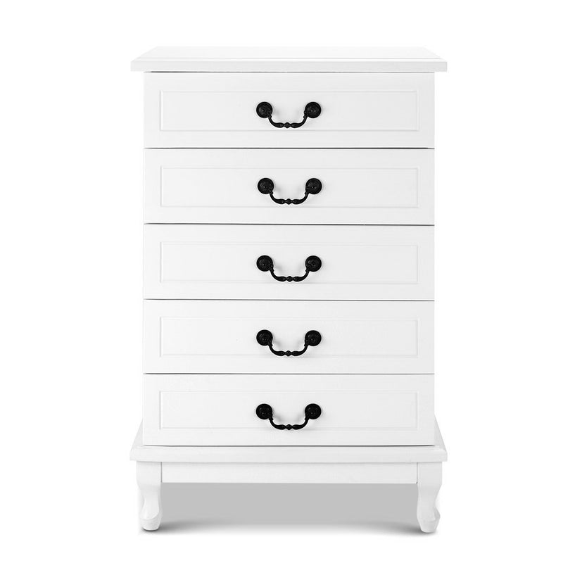 Chest of Drawers Tallboy Dresser Storage Cabinet Table Bedroom Organiser