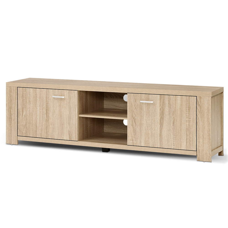 TV Cabinet Entertainment Unit TV Stand Display Shelf Storage Cabinet Wooden