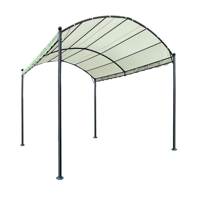 Gazebo 4x3m Party Marquee Outdoor Wedding Tent Iron Art Canopy