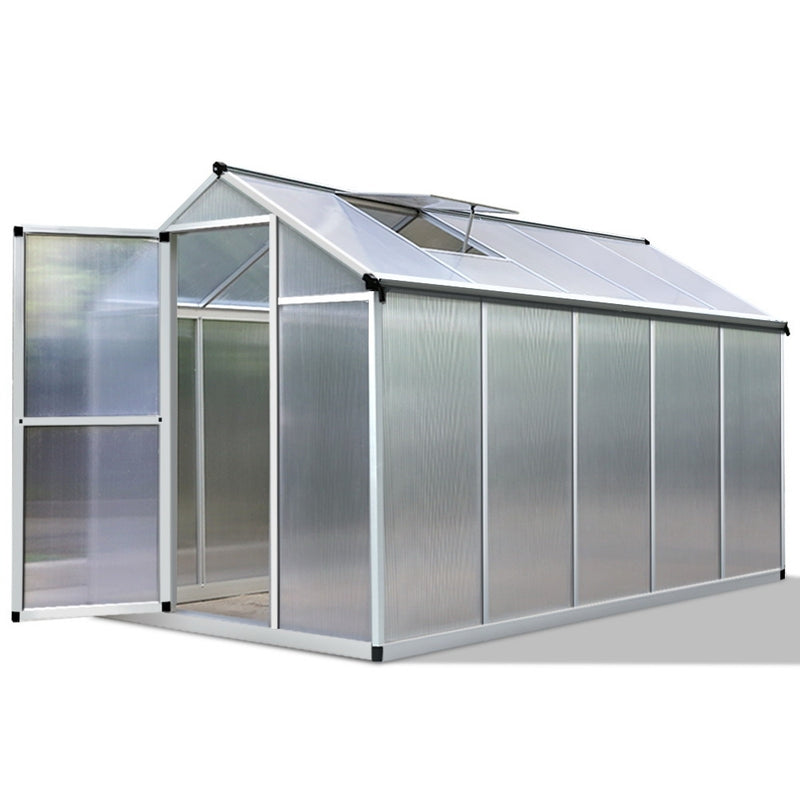 Greenhouse Aluminium Green House Garden Shed Greenhouses 3.02x1.9M