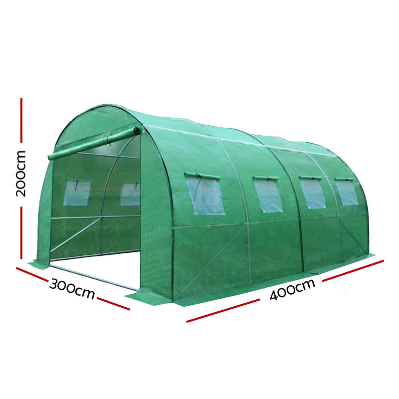 Greenhouse 4X3X2M Garden Shed Green House Polycarbonate Storage