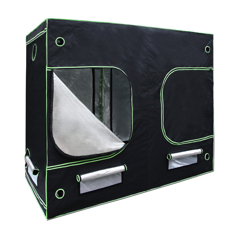 1680D 2.4MX1.2MX2M Hydroponics Grow Tent Kits Hydroponic Grow System