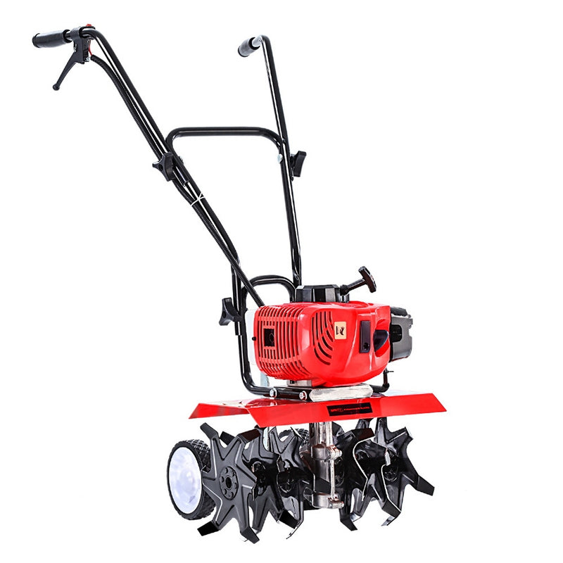 88CC Garden Cultivator Tiller Petrol Rotary Hoe 36 Tines Rototiller