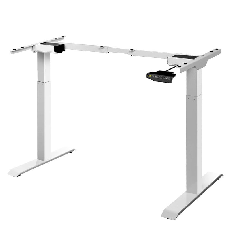 Motorised Standing Desk - White