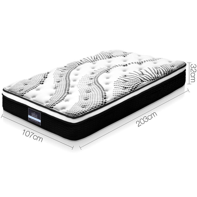 Giselle Bedding King Single Size Euro Spring Foam Mattress