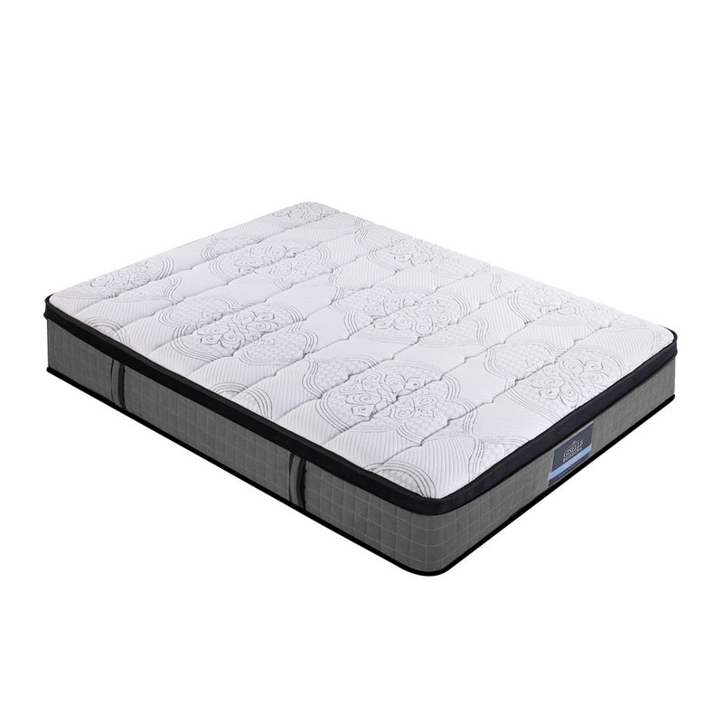 Giselle Bedding 34cm Mattress 7 Zone Pocket Spring Cool Gel Foam Queen