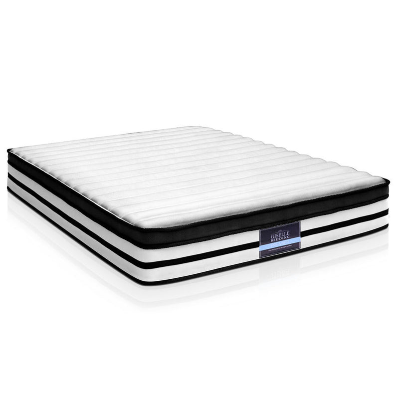 Giselle Bedding Double Size 27cm Thick Foam Spring Mattress