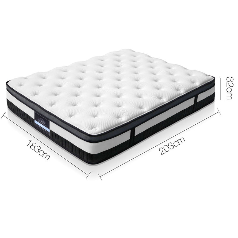 Giselle Bedding King Size Cashmere Spring Foam Mattress