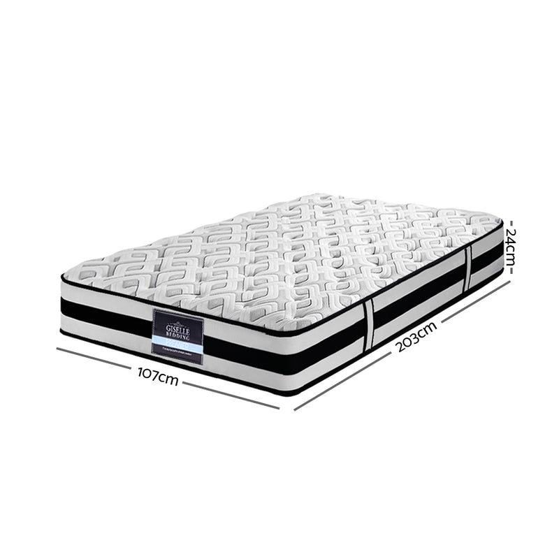 Giselle Spring Foam Mattress 24cm King Single Size