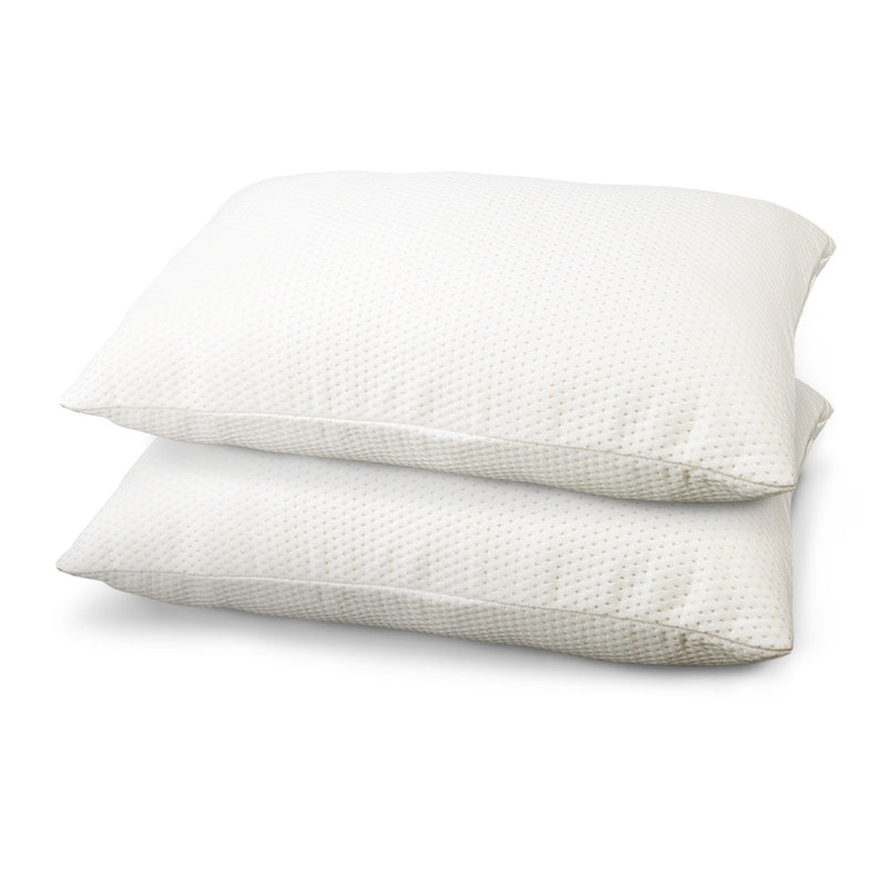 Giselle Bedding Set of 2 Visco Elastic Memory Foam Pillows