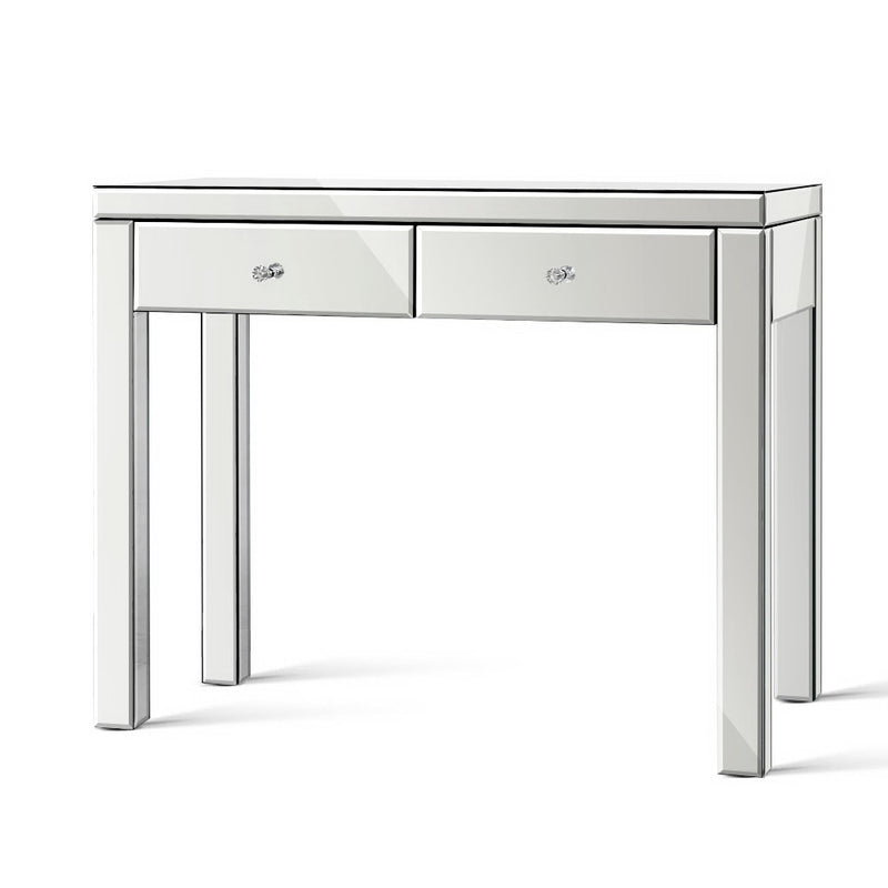 Mirrored Furniture Dressing Console Hallway Hall Table Sidebaord Drawers