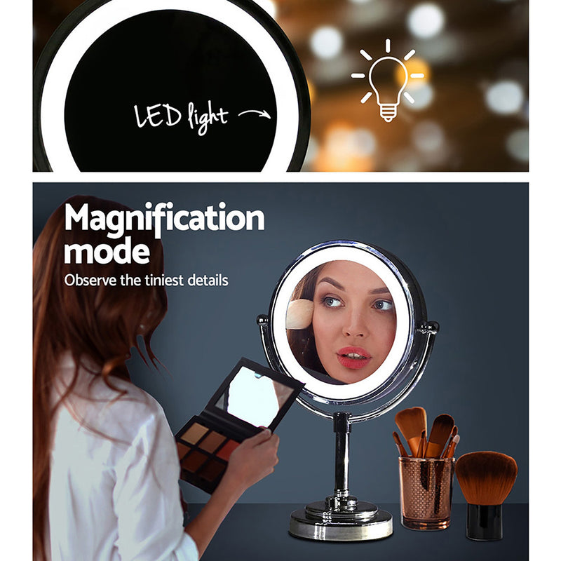 Double-sided Makeup Mirror