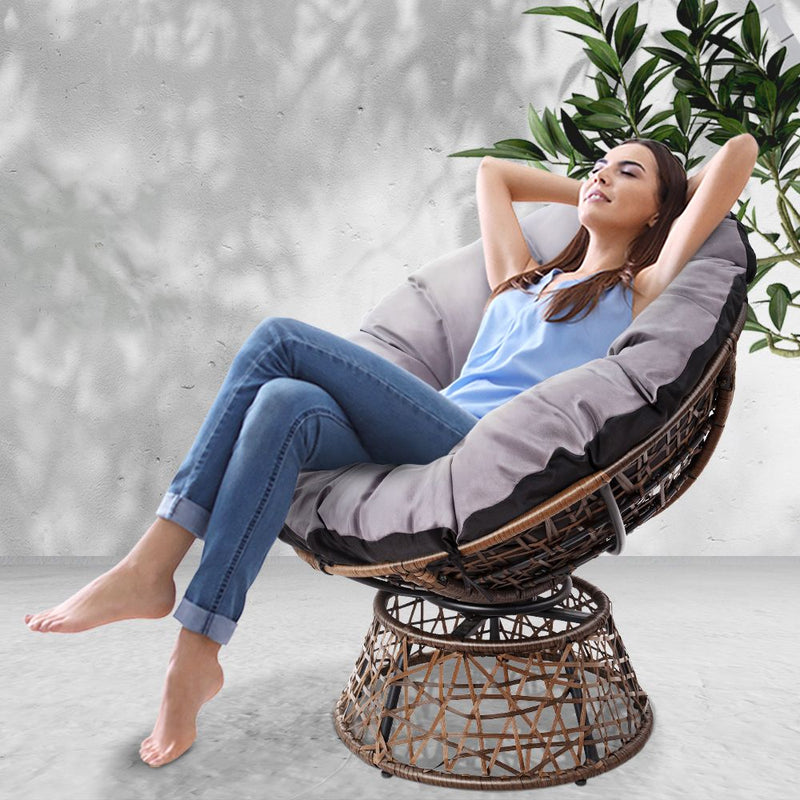 Papasan Chair - Brown