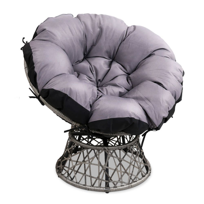 Papasan Chair - Grey