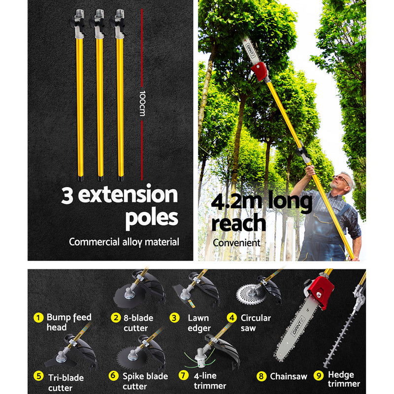 75cc 9 in 1 Multi Use Chainsaw