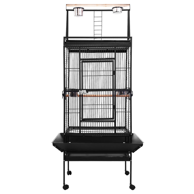 i.Pet Bird Cage Pet Cages Aviary 173CM Large Travel Stand Budgie Parrot Toys