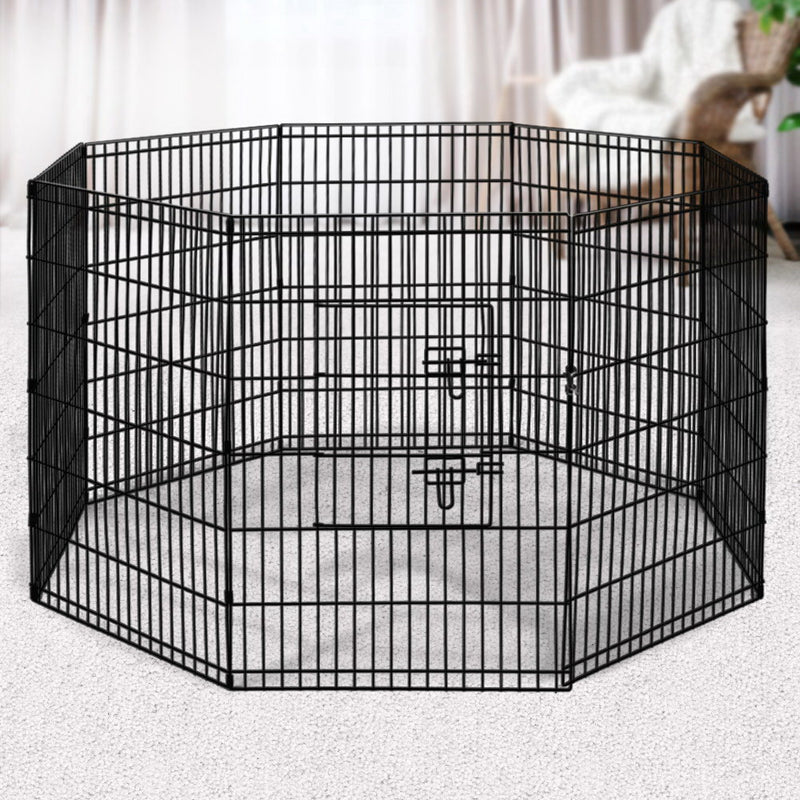 i.Pet 36" 8 Panel Pet Dog Playpen Puppy Exercise Cage Enclosure Play Pen Fence