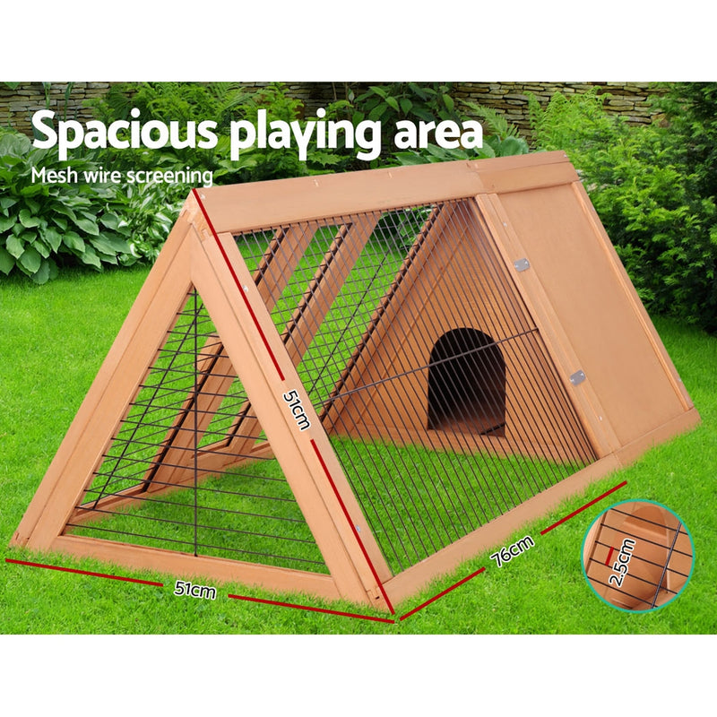 i.Pet Wooden Pet Hutch