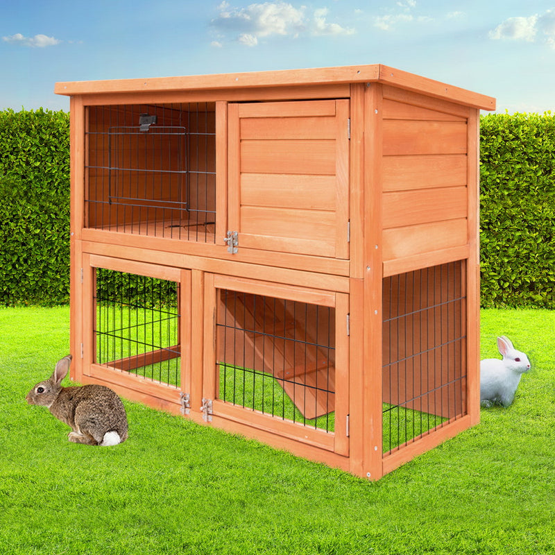 i.Pet 93cm Tal Wooden Pet Coop