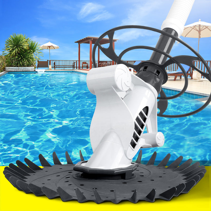 Pool Cleaner Swimming Cleaning Automatic Floor Climb Wall Grey And White