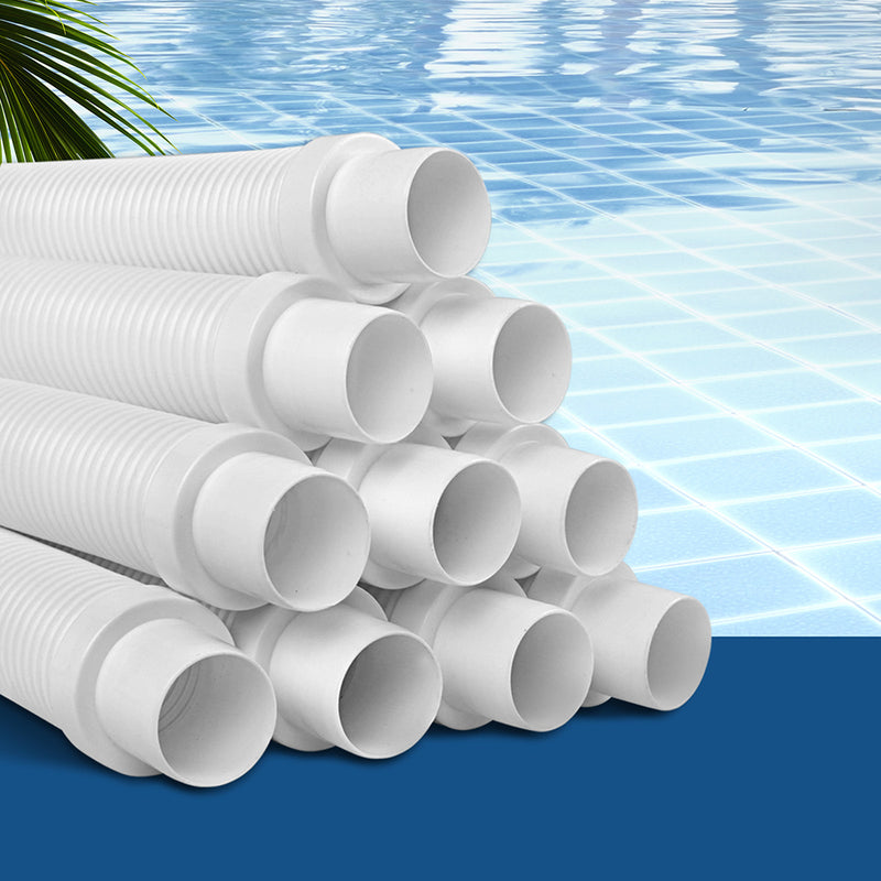 1 x 10m Durable Pool Cleaner Hose - White