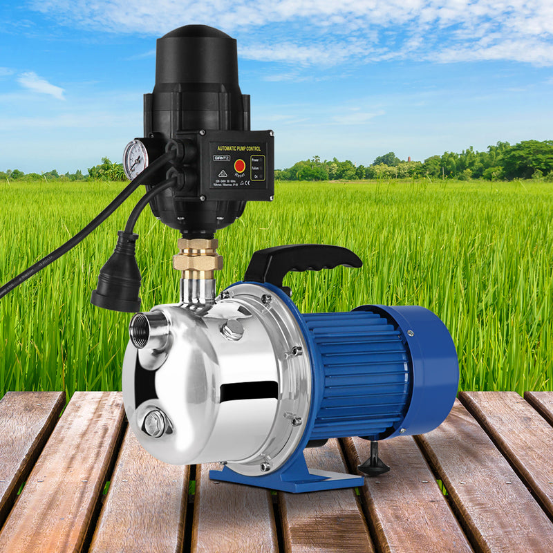 Giantz 2300W High Pressure Garden Jet Water Pump with Auto Controller