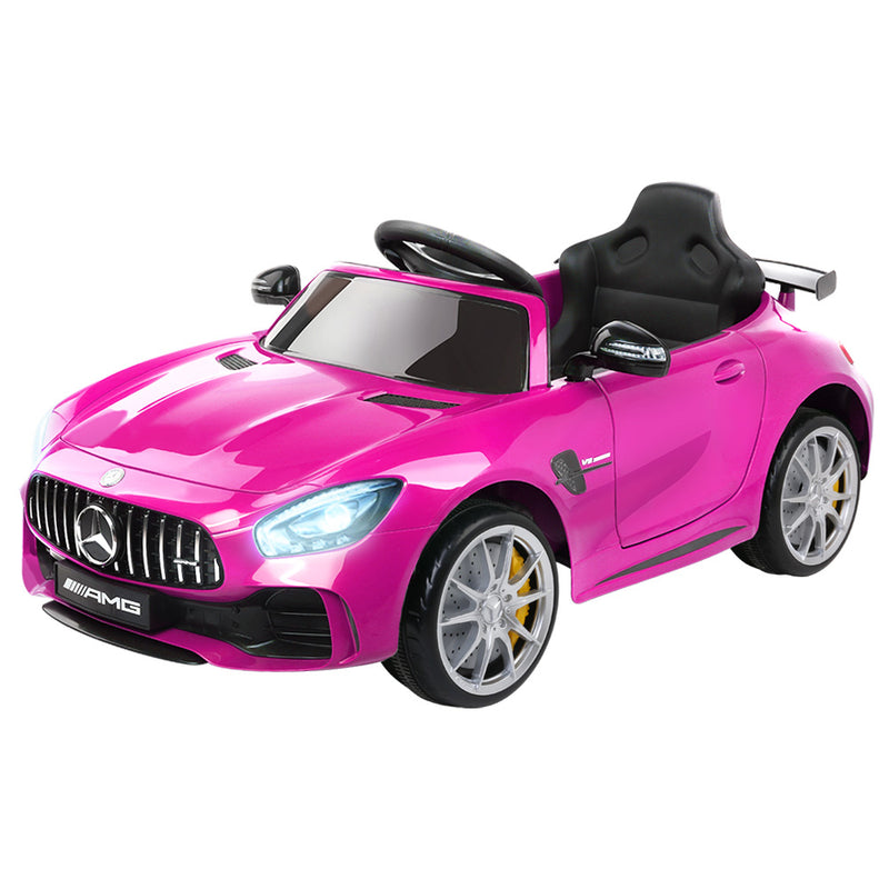 Kids Ride On Car MercedesBenz AMG GT R Electric Pink